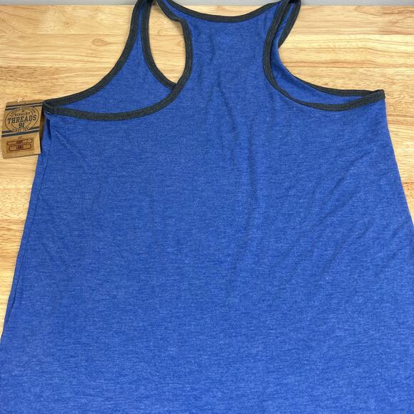 Rivalry Threads Drake Bulldogs Blue Racerback Tank Top - Size Large - NWT - Picture 8 of 10